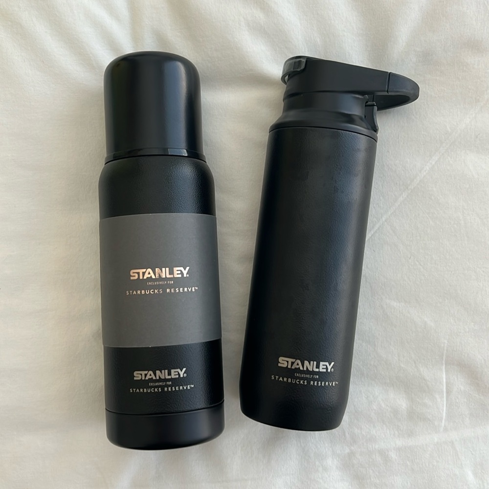 Stanley x Starbucks Reserve RARE thermo and coffee